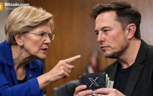 Elon Musk’s X Money Sparks Elizabeth Warren Warning as Oversight Pressure Intensifies – Bitcoin News