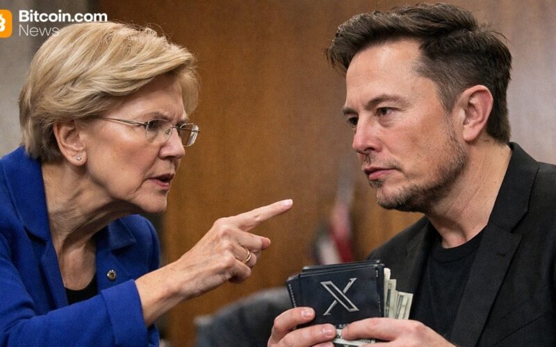 Elon Musk’s X Money Sparks Elizabeth Warren Warning as Oversight Pressure Intensifies – Bitcoin News