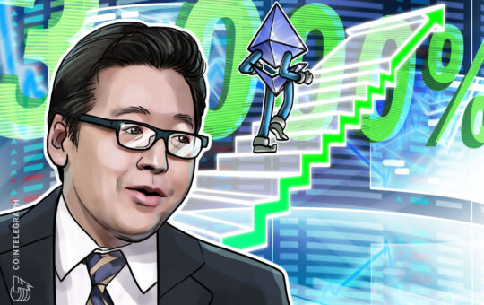 Ethereum Bull Tom Lee Backs 3,000% ETH Upside Case