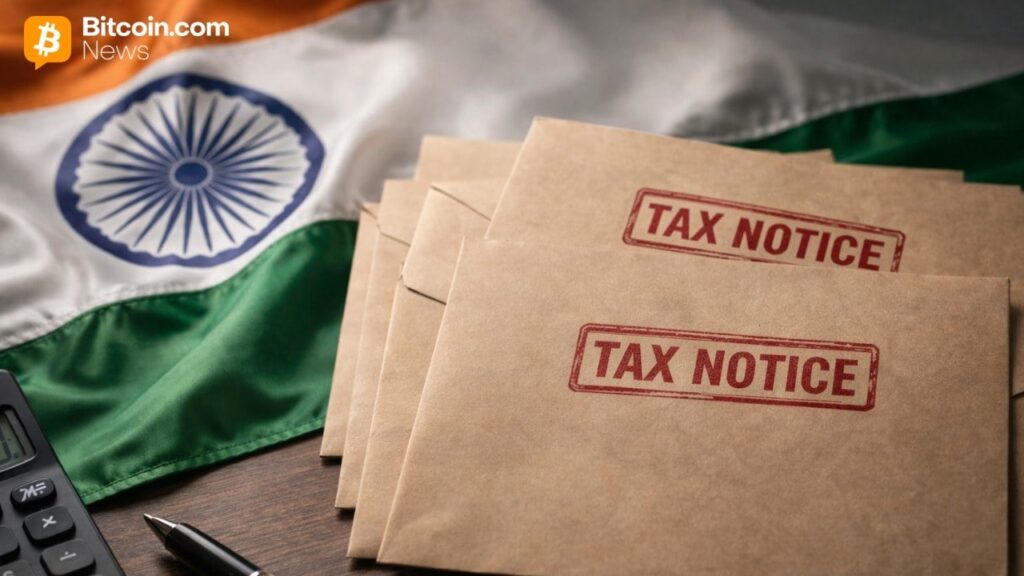 India Issues Tax Notices to Crypto Traders Over Unreported Activity From Earlier Years – Taxes Bitcoin News