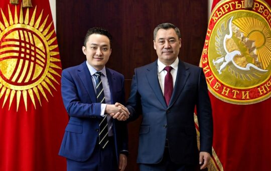 Justin Sun of TRON DAO Presents Proposals to President Japarov to Advance Kyrgyzstan’s Vision as a Web3, AI Innovation Hub