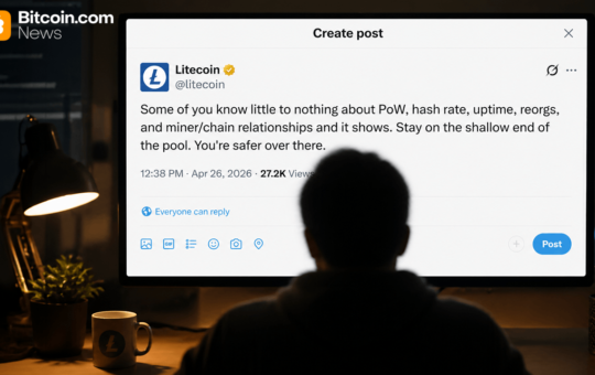 Litecoin X Account Tells Critics to 'Stay on the Shallow End' After 13-Block Reorg