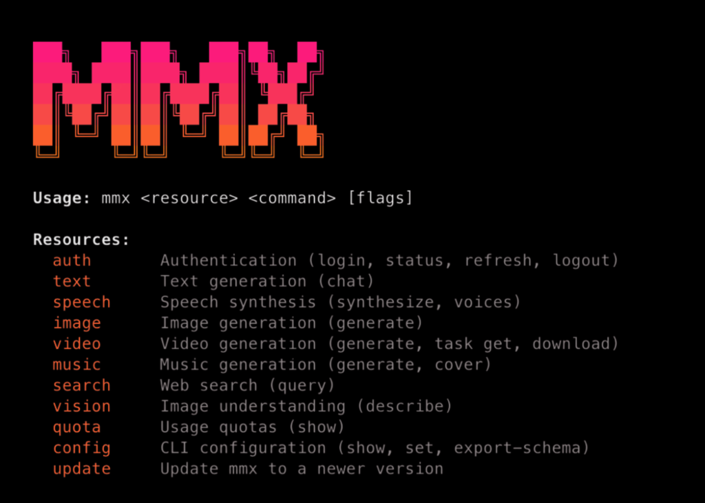 MiniMax Releases MMX-CLI: A Command-Line Interface That Gives AI Agents Native Access to Image, Video, Speech, Music, Vision, and Search
