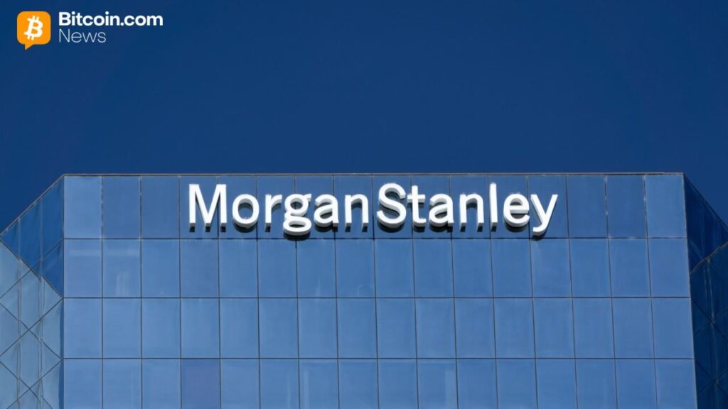 Morgan Stanley Bitcoin ETF Tops $100 Million in Six Days – Crypto News Bitcoin News