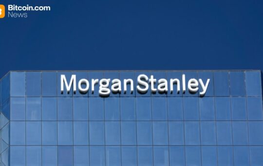 Morgan Stanley Bitcoin ETF Tops $100 Million in Six Days – Crypto News Bitcoin News