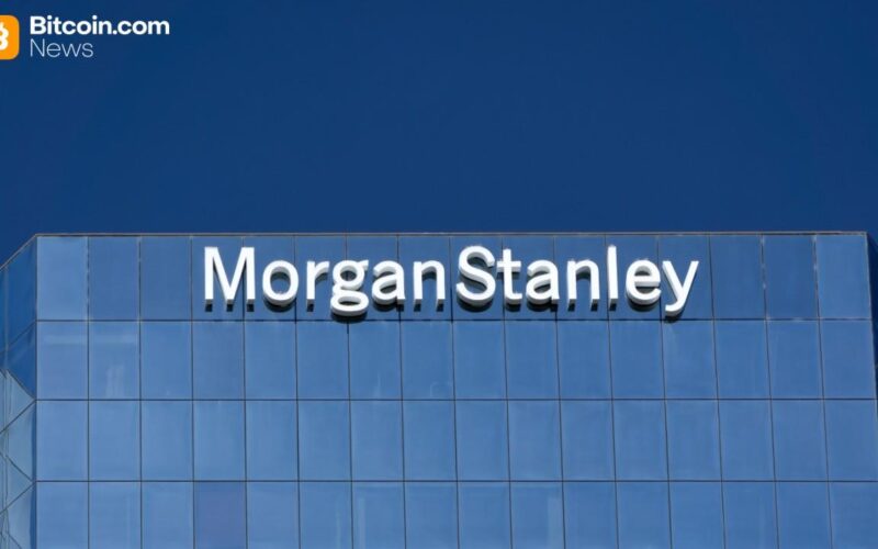 Morgan Stanley Bitcoin ETF Tops $100 Million in Six Days – Crypto News Bitcoin News