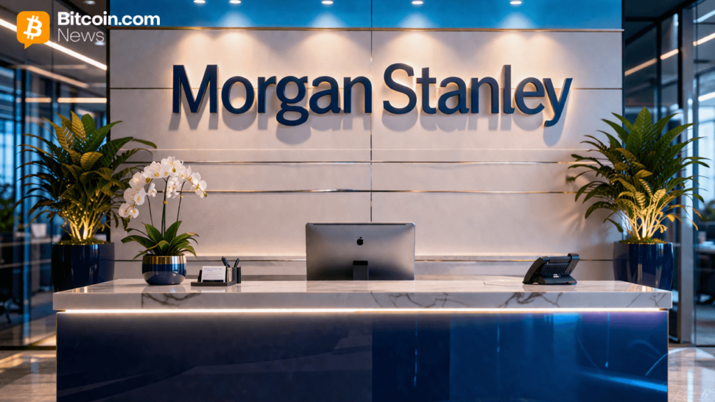 Morgan Stanley MSBT Bitcoin ETF Launch Draws $34M – Crypto News Bitcoin News