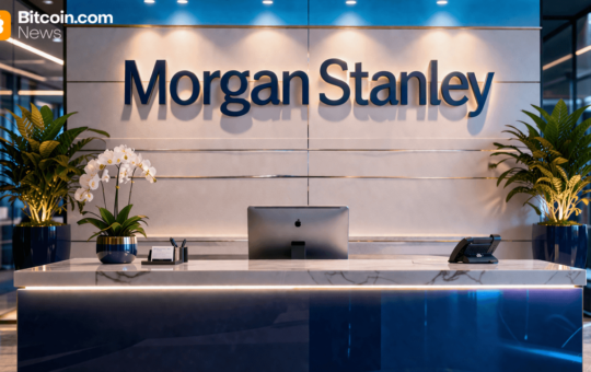 Morgan Stanley MSBT Bitcoin ETF Launch Draws $34M – Crypto News Bitcoin News