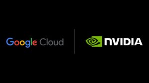 Google Cloud and NVIDIA logos as, at the Google Cloud Next conference, the companies outlined their hardware roadmap designed to address the cost of AI inference at scale.
