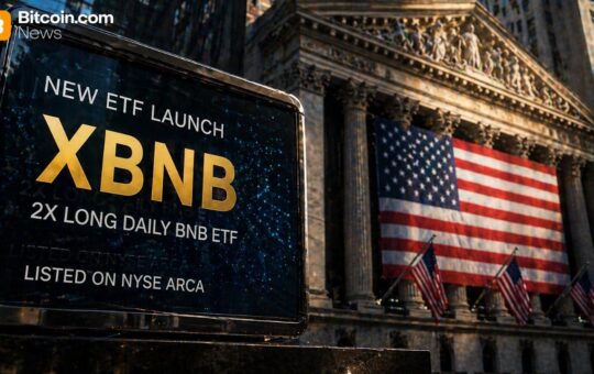 New BNB 2x Leveraged ETF XBNB Begins Trading on NYSE Arca