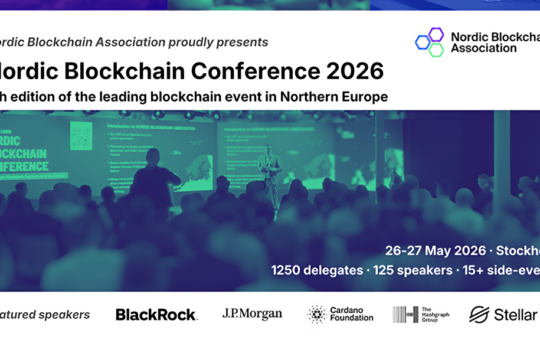 Nordic Blockchain Conference Returns to Stockholm for Its 8th Edition, Highlighting the Future of Digital Finance, Policy, and Blockchain’s Interplay With Other Frontier Technologies