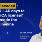 Only 25 + 40 Days to Get a MiCA License? Let’s Decode the Actual Timeline – Legal Bitcoin News