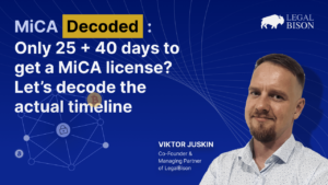 Only 25 + 40 Days to Get a MiCA License? Let’s Decode the Actual Timeline – Legal Bitcoin News