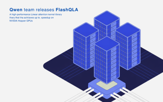 Qwen Team Releases FlashQLA: a High-Performance Linear Attention Kernel Library That Achieves Up to 3× Speedup on NVIDIA Hopper GPUs