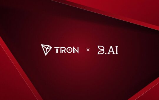 TRON Network Deepens Role in Agentic AI Infrastructure as B.AI Launches – Press release Bitcoin News
