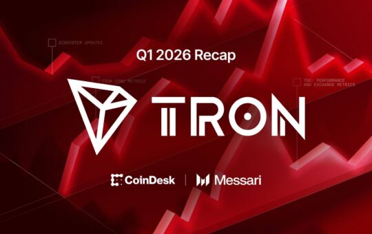 TRON Powers $2T in USDT Transfers in Q1; CoinDesk and Messari Research Highlight AI, Institutional Growth