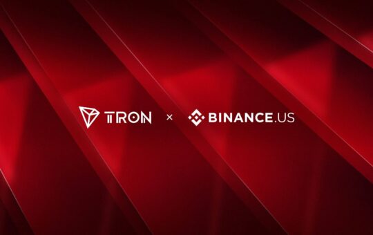 TRX Listing Launches on Binance.US, Advancing U.S. Market Access to TRON