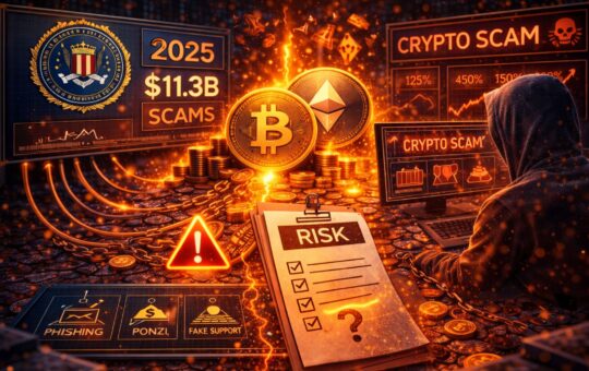 The FBI Says Crypto Scams Stole $11.3 Billion In 2025. Find Out If You Are At Risk
