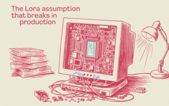 The LoRA Assumption That Breaks in Production 