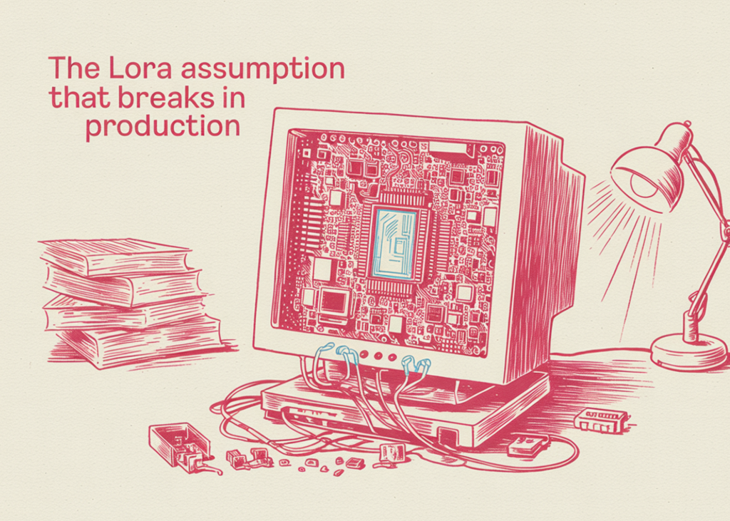 The LoRA Assumption That Breaks in Production 