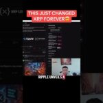 This could change XRP forever #xrp #xrpnews #crypto #cryptonews #xrparmy #ripple #ripplenews #btc