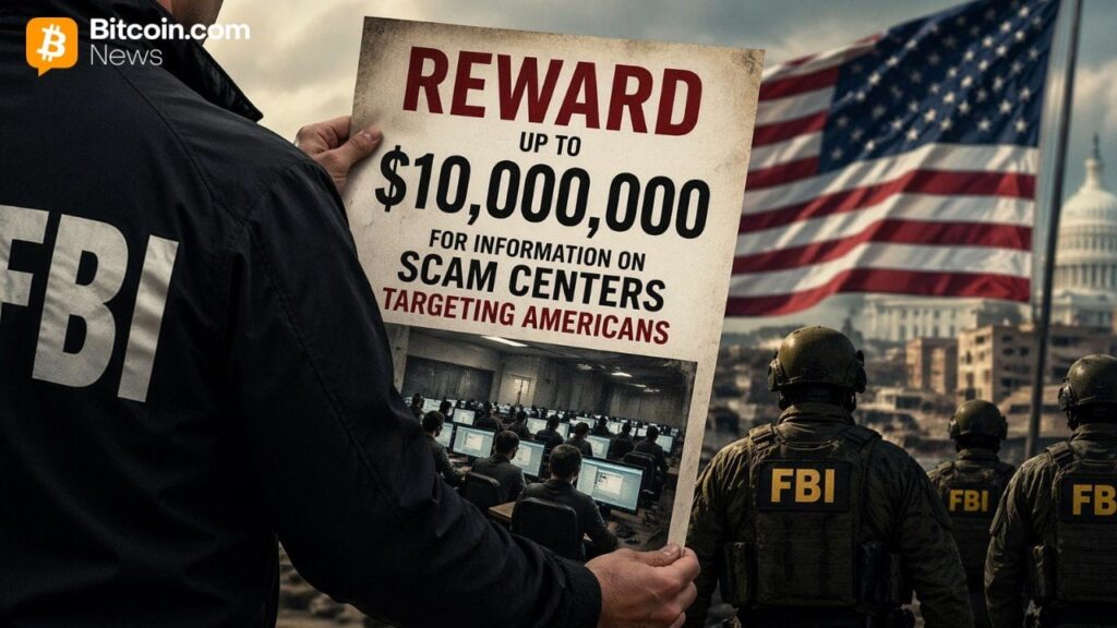 US Offers $10M Reward as DOJ Restrains Over $700M in Crypto From Scam Centers Targeting Americans