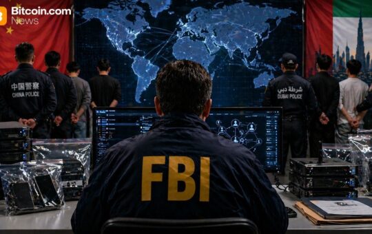 Unprecedented US, China, Dubai Crypto Scam Crackdown Nets 276 Arrests