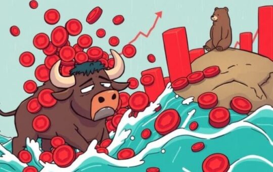 $563M in crypto longs liquidated in 24 hours, biggest wipeout since February
