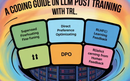 A Coding Guide on LLM Post Training with TRL from Supervised Fine Tuning to DPO and GRPO Reasoning