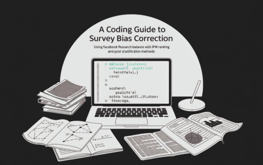 A Coding Guide to Survey Bias Correction Using Facebook Research Balance with IPW CBPS Ranking and Post Stratification Methods