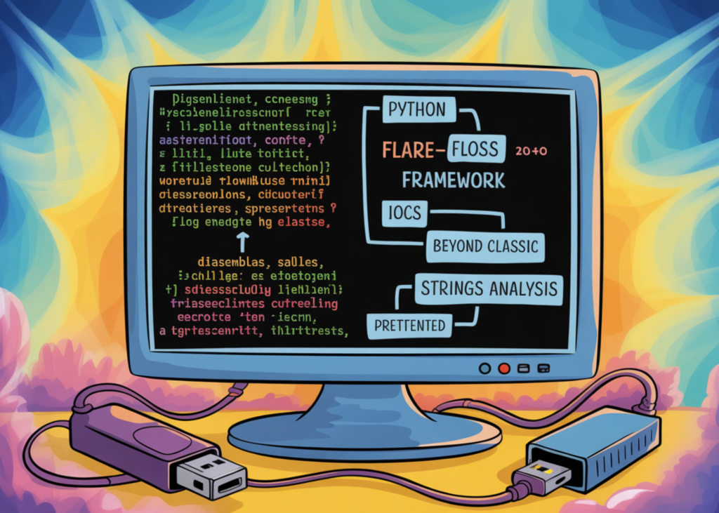 A Coding Implementation to Recover Hidden Malware IOCs with FLARE-FLOSS Beyond Classic Strings Analysis