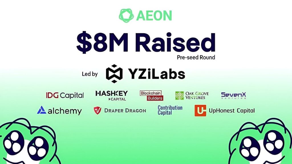 AEON Raises $8M Led by YZi Labs to Build the Settlement Layer for Agentic Economy
