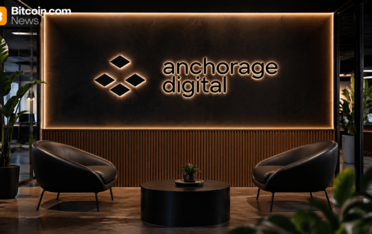 Anchorage Digital Backs Solstice as SLX Token Gains Institutional Support