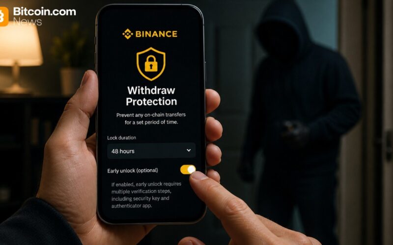 Binance Launches Withdrawal Lock Feature to Block Forced Fund Transfers