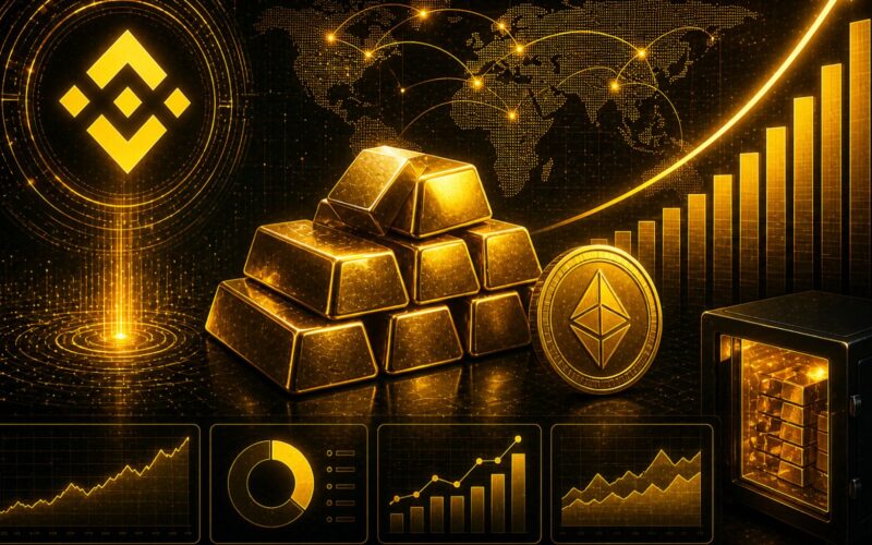 Binance Tokenized Gold Reserves Grew 344% In 15 Months – Crypto Investors Are Quietly Moving Into Gold