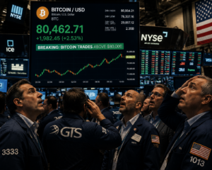 Bitcoin continues to trade around the $81k level