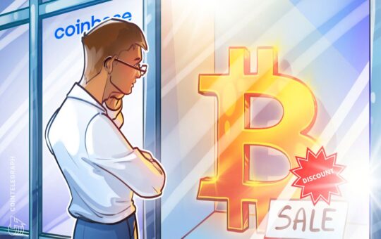 Bitcoin trades at a 'discount' on Coinbase: Is a $76K retest next?