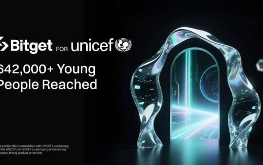Bitget Kicks Off Second Year Supporting UNICEF's Game Changers Coalition, Backing Expansion into Financial Literacy and AI