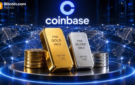 Coinbase Adds Gold and Silver Perps With USDC Settlement and up to 25x Leverage