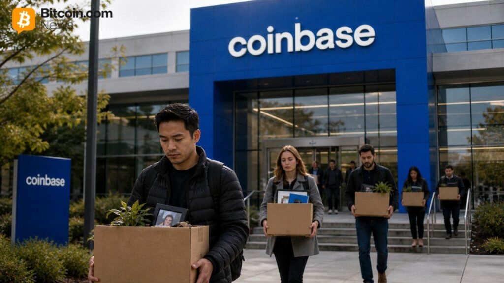 Coinbase Cuts 14% of Workforce, Targets Leaner AI-Era Model