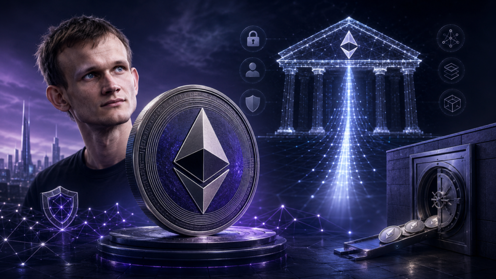 Vitalik Says Ethereum Foundation Will Sell Less ETH As It Narrows Mission