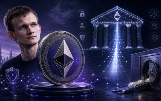 Vitalik Says Ethereum Foundation Will Sell Less ETH As It Narrows Mission