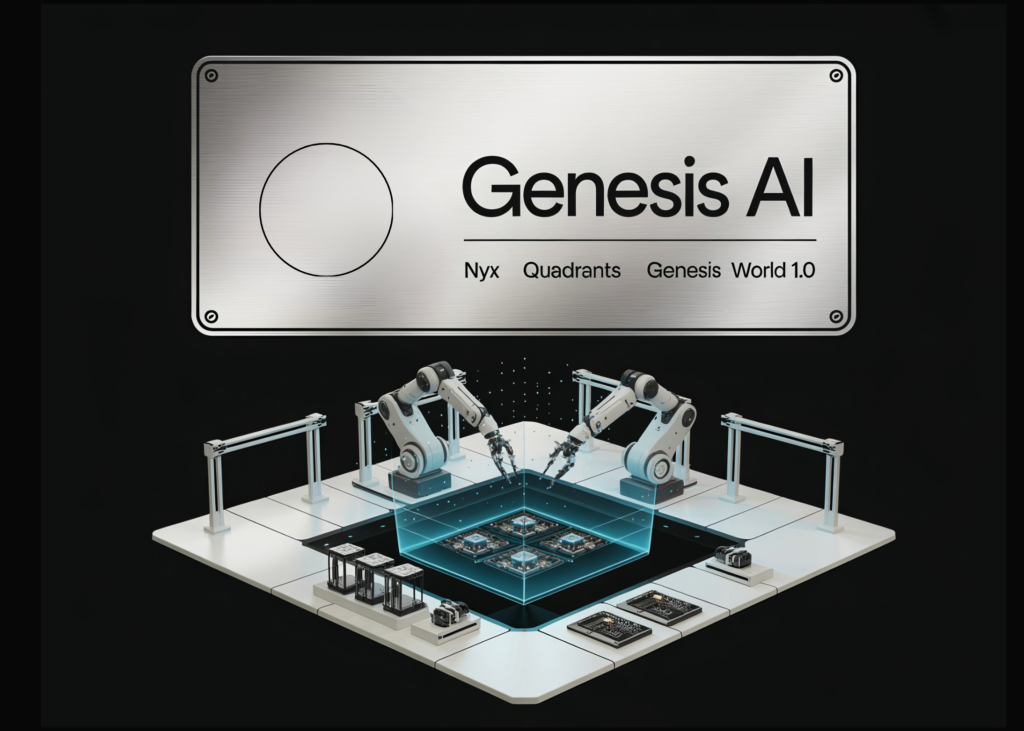 Genesis AI Releases Nyx, Quadrants, and Genesis World 1.0 Physics Platform for Scalable Robotics Foundation Model Evaluation