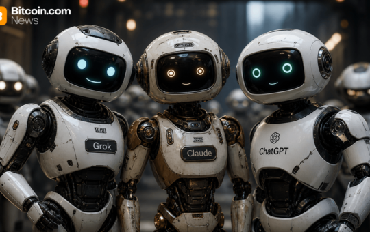 Grok, ChatGPT, Claude — 11 AI Models Project Bitcoin Hits $84K to $118K by End of 2026