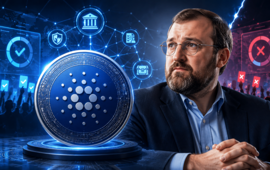 Hoskinson Reaffirms Cardano Focus After IO Treasury Proposals Pass
