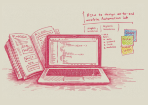 How to Design an End-to-End Ansible Automation Lab with Playbooks, Inventories, Roles, Vault, Dynamic Inventory, and Custom Modules