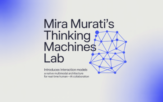 Mira Murati's Thinking Machines Lab Introduces Interaction Models: A Native Multimodal Architecture for Real-Time Human-AI Collaboration