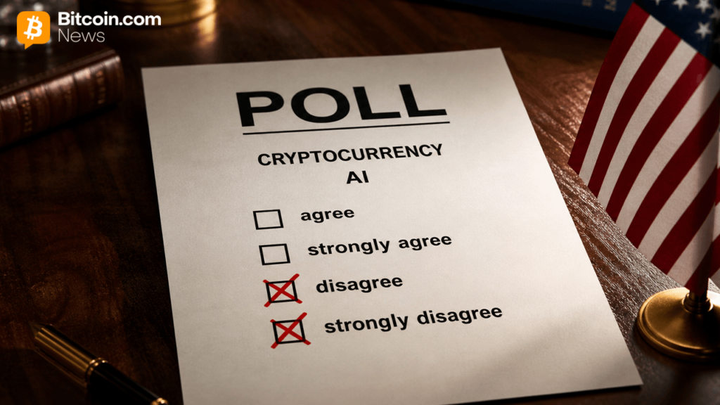 New Politico Poll Reveals US Voter Skepticism Over AI and Crypto Campaign Cash