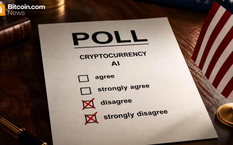 New Politico Poll Reveals US Voter Skepticism Over AI and Crypto Campaign Cash