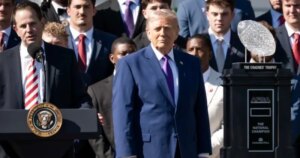 President Trump leads delegation of top business executives to China in first presidential visit since 2017